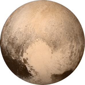 Pluto - as seen by New Horizons